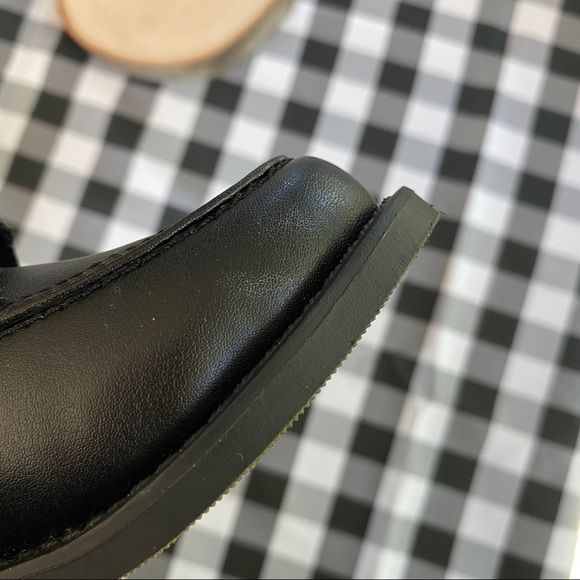 Smartfit Black Velcro Dress Shoes - Picture 2 of 7